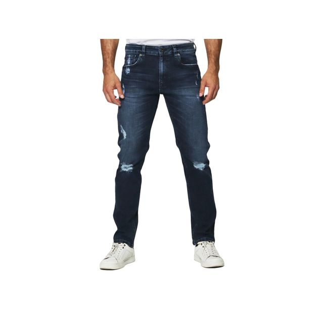 Jeans-Bobois-Slim-Fit-Rasgado-Para-Hombre-J41107-AZU