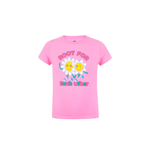 Playera-Action-Gear-Estampado-Flores-Para-Niñas-K3683