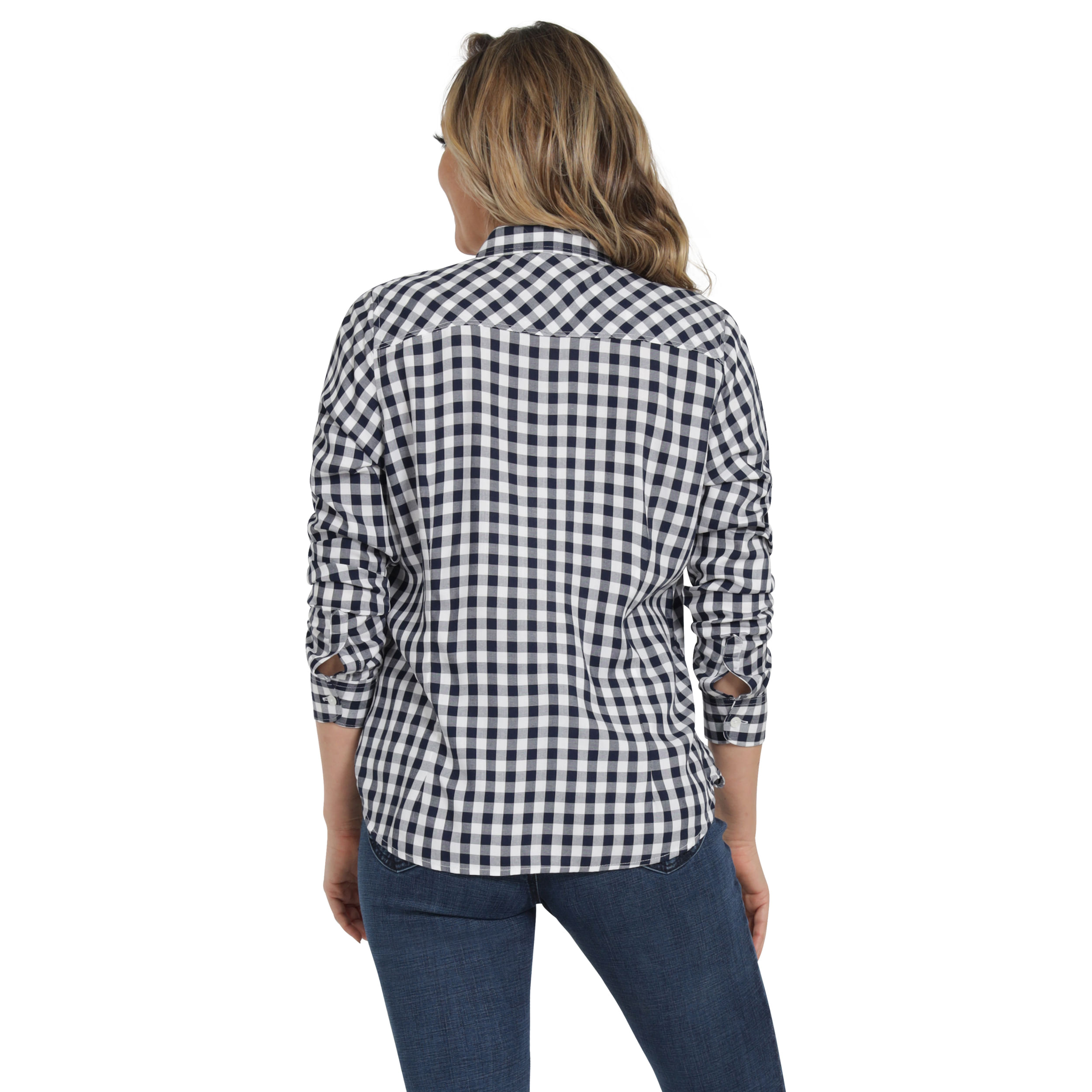 Blusa Lee Cuadros Para Mujer 112360268 Talla XG-1
