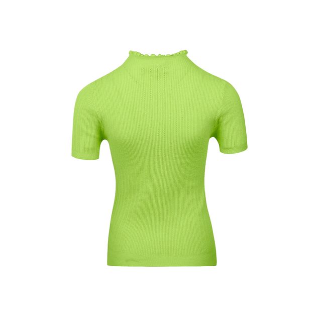 Blusa-Crop-Uk-Tejida-Cuello-Alto-Manga-Corta-Para-Mujer-S-28-L