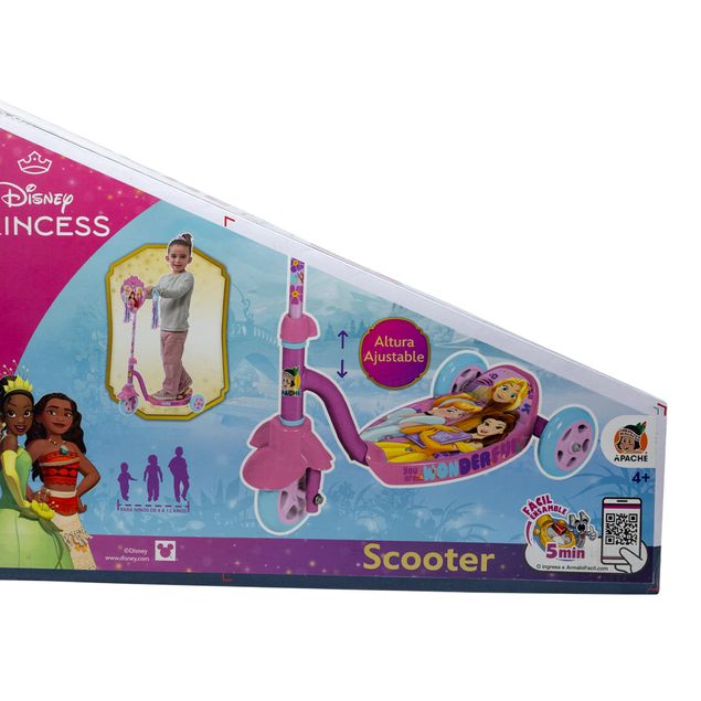 Scooter-Princesas-Ligero-Para-Niñas-E-SDP