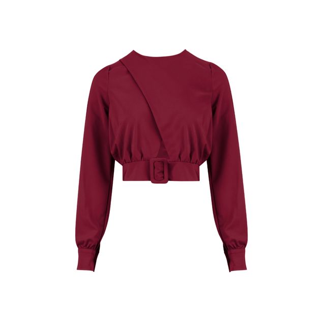 Blusa-Linda-Con-Cinto-Para-Mujer-LF-BL-335