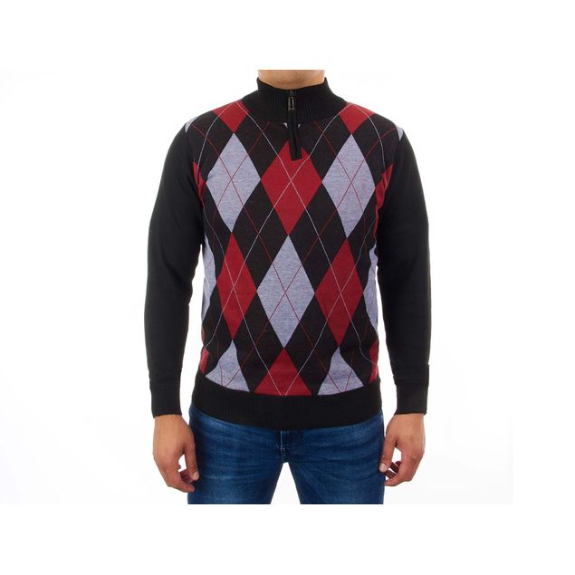 Sueter-Leonardo-Gavino-Rombos-Para-Hombre-ARGYLE-93