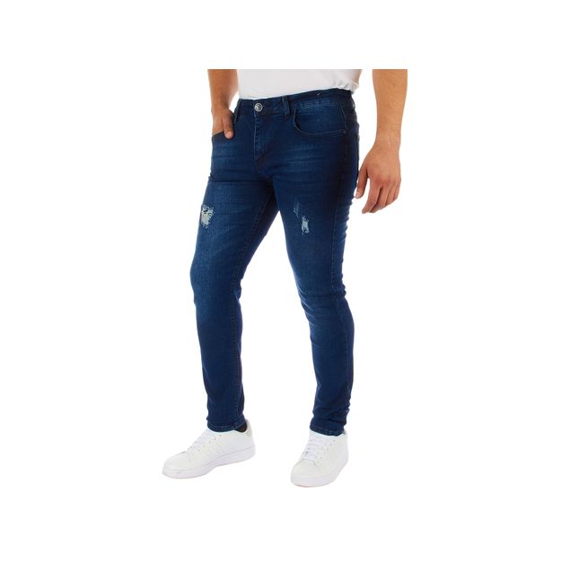 Jeans-American-Fly-Slim-Rasgado-Para-Hombre-AFJ-23005