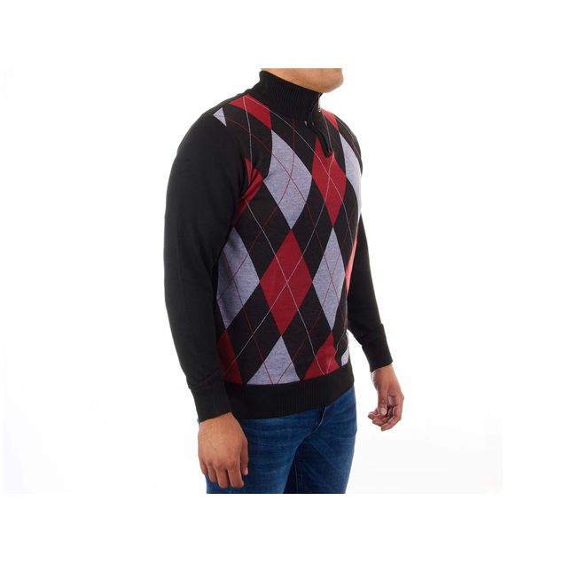 Sueter-Leonardo-Gavino-Rombos-Para-Hombre-ARGYLE-93