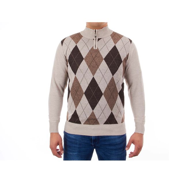 Sueter-Leonardo-Gavino-Rombos-Para-Hombre-ARGYLE-93