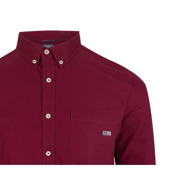 Camisa-Arrow-De-Vestir-Lisa-Para-Hombre-AZSHM.R-00-340