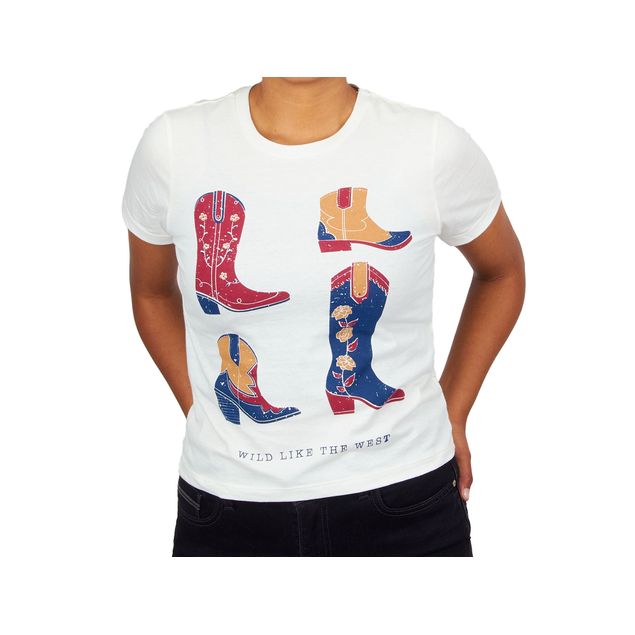 Playera-We-21-Estampado-De-Botas-Para-Mujer-MESA-WE-46