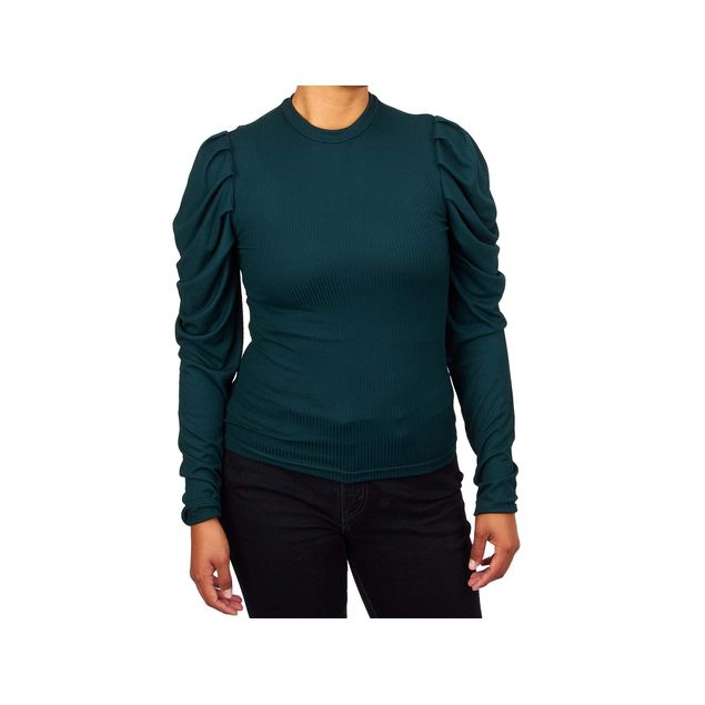 Blusa-We-Manga-Globo-Para-Mujer-ELP-413