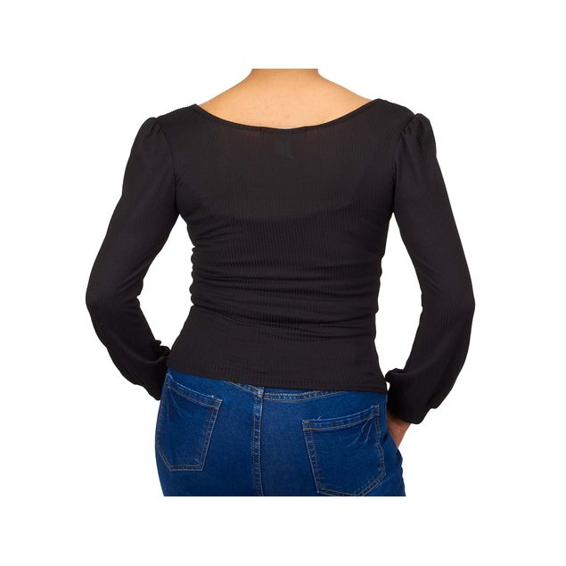 Blusa-We-Manga-Con-Detalle-E-Para-Mujer-RC-3954