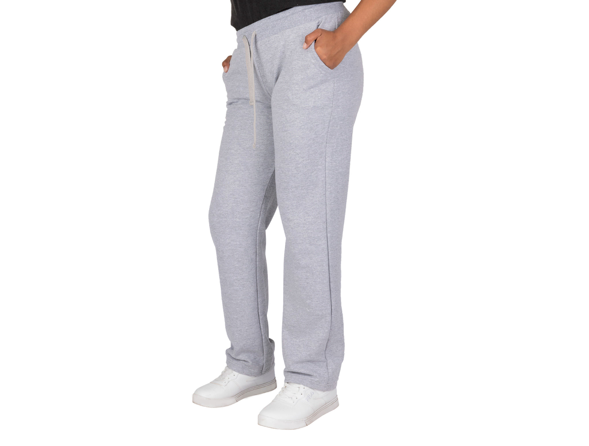 Pants Optima Básico De Felpa Para Mujer 38580 Talla G-1