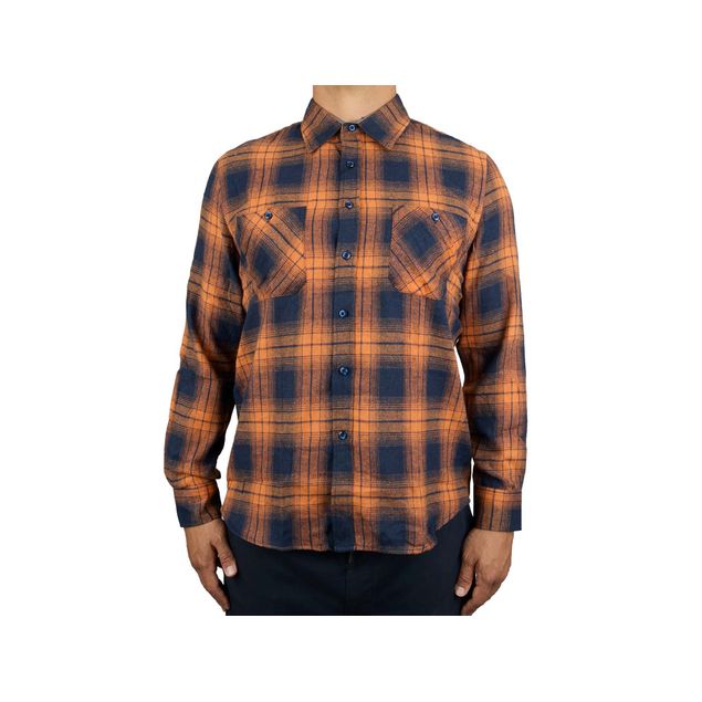 Camisa-American-Fly-Franela-De-Cuadros-Para-Hombre-RA2418