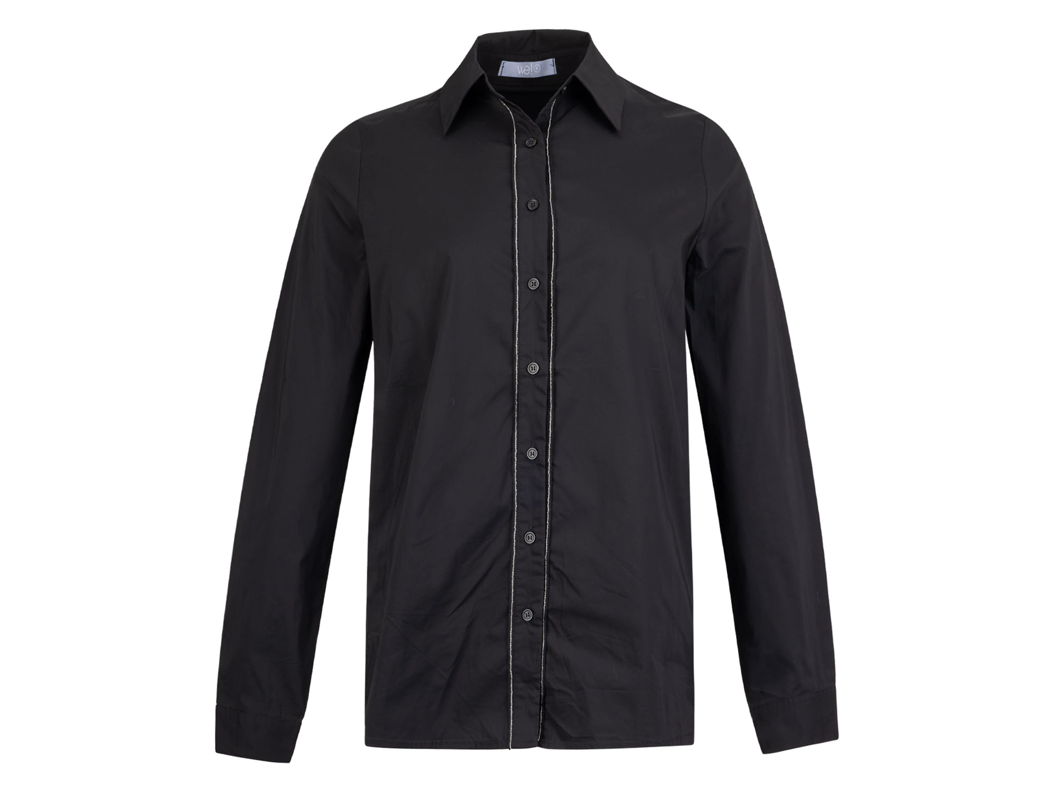 Blusa We Línea Con Brillos Para Mujer ASB-B9191 Talla CH