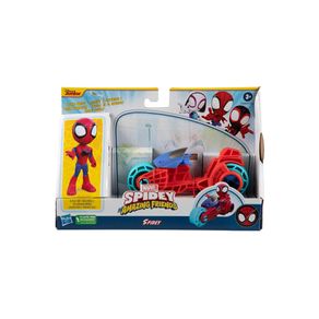 Marvel Spidey And His Amazing Friends Fahrzeug-Set – Mit 4-Zoll-Actionfigur, Für Kinder Ab 3 Jahren