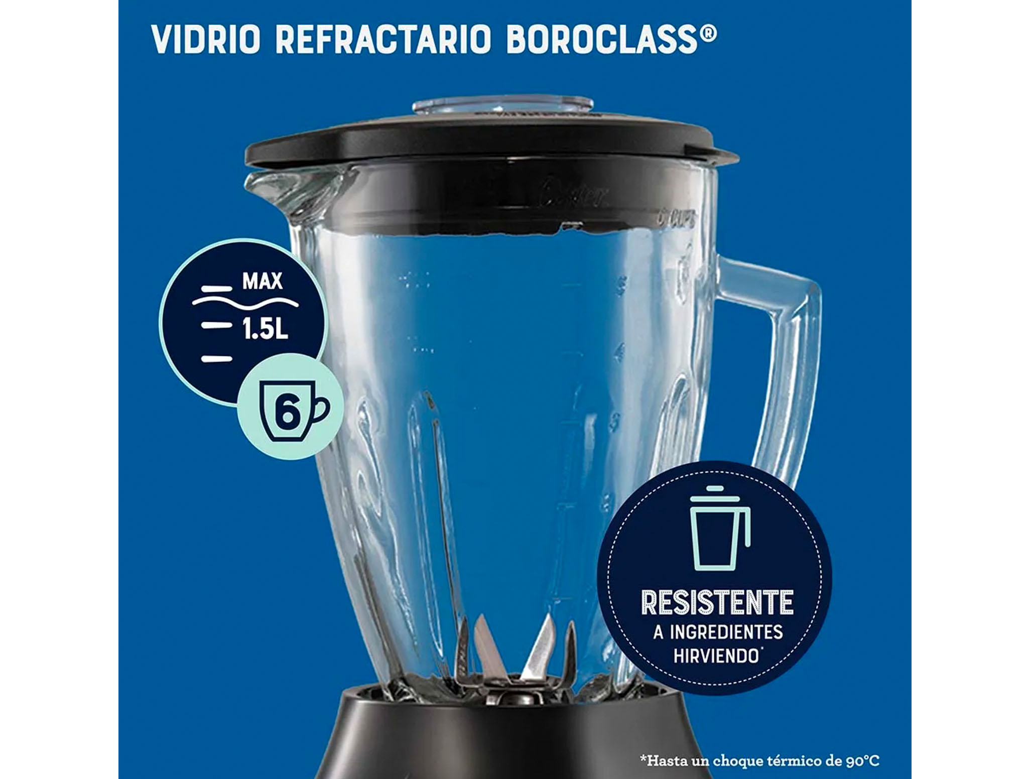 Licuadora Oster Reversible 3 Velocidades BLSTPEG-MRT-3