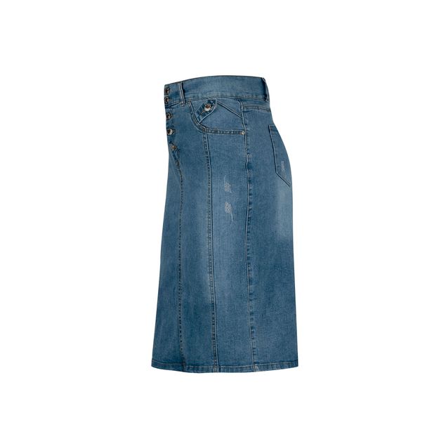 Falda-Morena-Ros-Denim-Corte-Midi-Para-Mujer-ZW-6714M