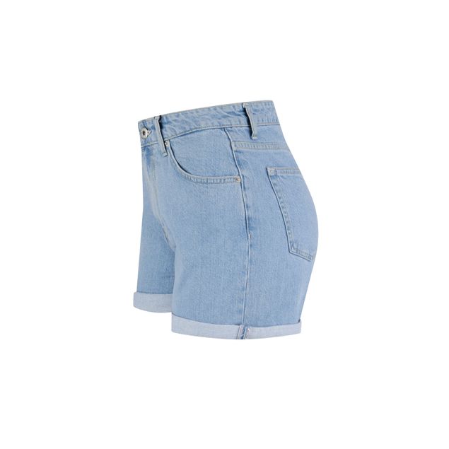 Short-Estivaneli-Denim-Con-Dobladillo-Para-Mujer-SHO-4255