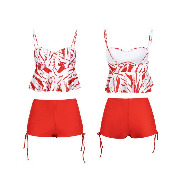Traje-de-Baño-Top-Model-Tankini-Para-Mujer-BK-1658