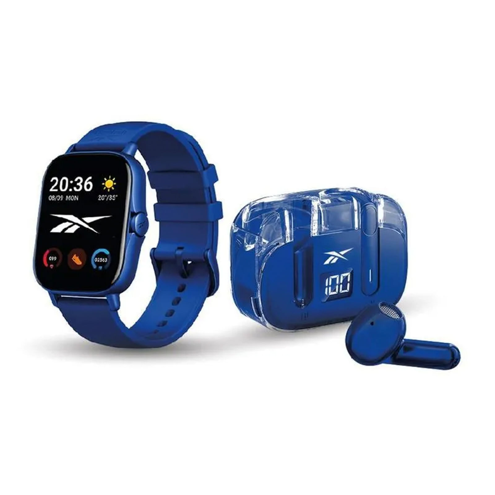 Kit Reebok Smart Watch Y Audífonos RBK-BDST-B