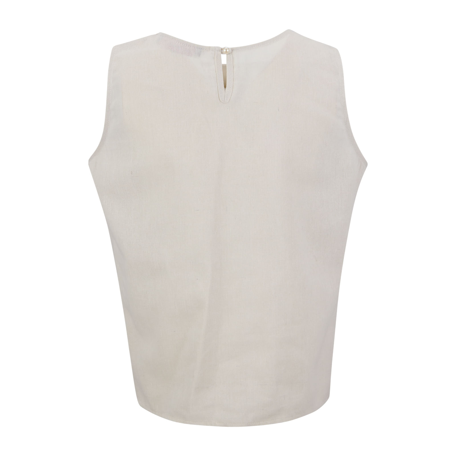 Blusa Sophia Con Encaje Sin Manga Para Mujer 204-01 Talla 32-3