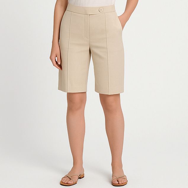 Bermuda-Sophia-Casual-Con-Botones-Para-Mujer-2002-01