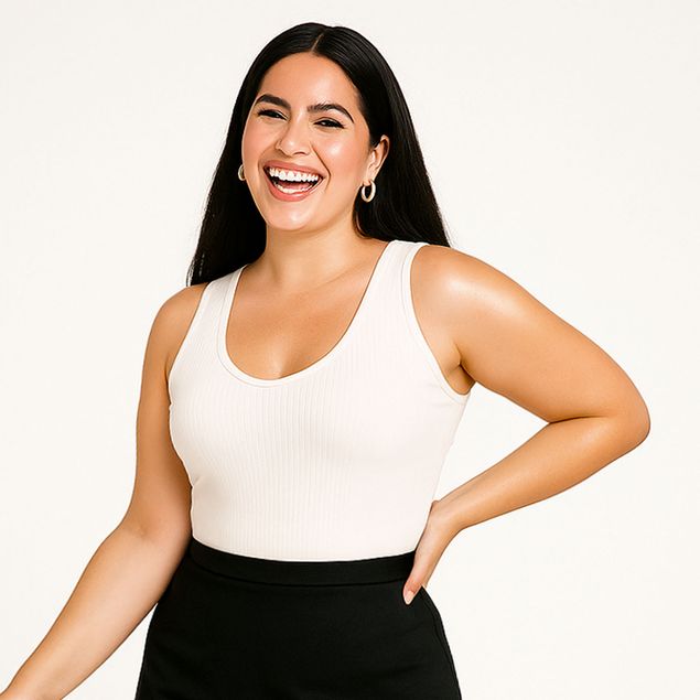 Set-De-2-Blusas-We---Curvy-Sin-Manga-Para-Mujer-K67297XTR