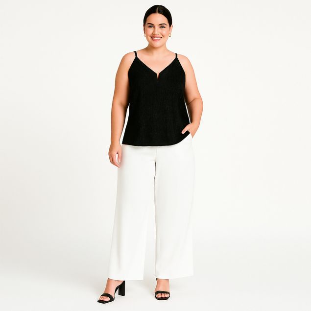 Blusa-We---Curvy-Con-Textura-De-Rayas-Para-Mujer-TSH-ZB12161F1