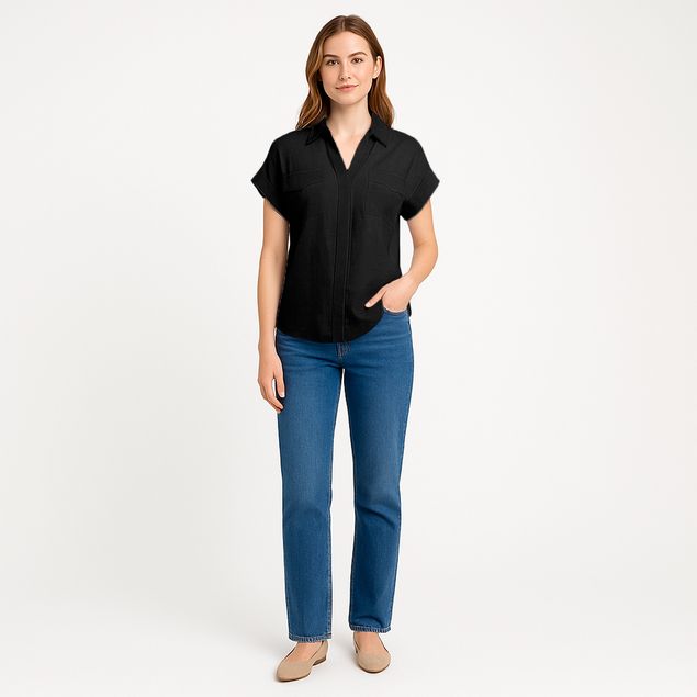 Blusa-We-Con-Bolsos-Frontales-Para-Mujer-UT-TW1015