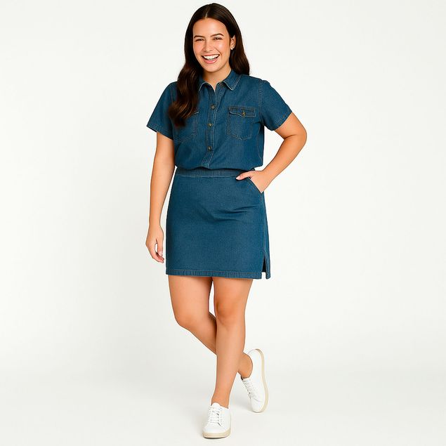 Blusa-We---Curvy-Denim-Para-Mujer-ELP-402X