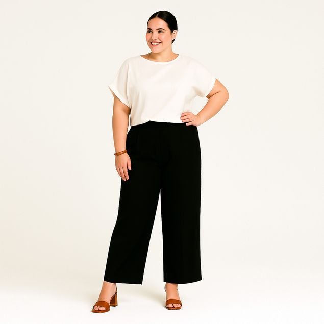 Blusa-We---Curvy-Manga-Corta-Para-Mujer-ELP-319X