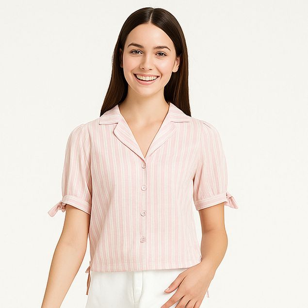 Blusa-We-Estampado-De-Rayas-Para-Mujer-JA-1394