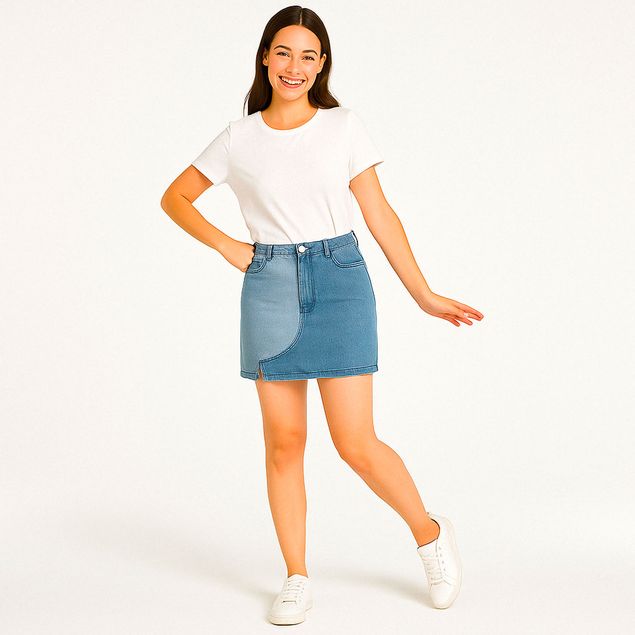 Falda-Le-Lis-Denim-Bicolor-Para-Mujer-TSH-BS1121