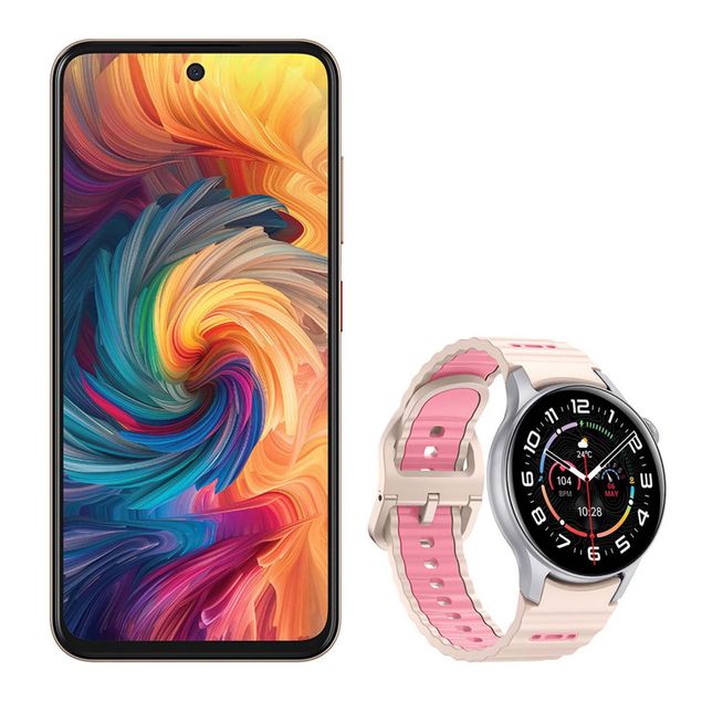 Bundle-ZTE-Axon-70-256GB-Desbloqueado-Dorado