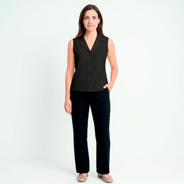 Blusa-We-Con-Botones-Sin-Mangas-Para-Mujer-ELP-401