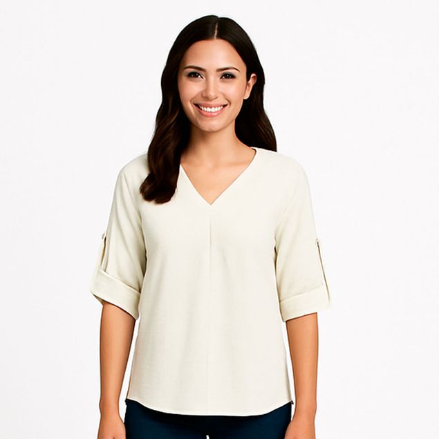 Blusa-We-Mangas-3-4-Para-Mujer-ELP-301