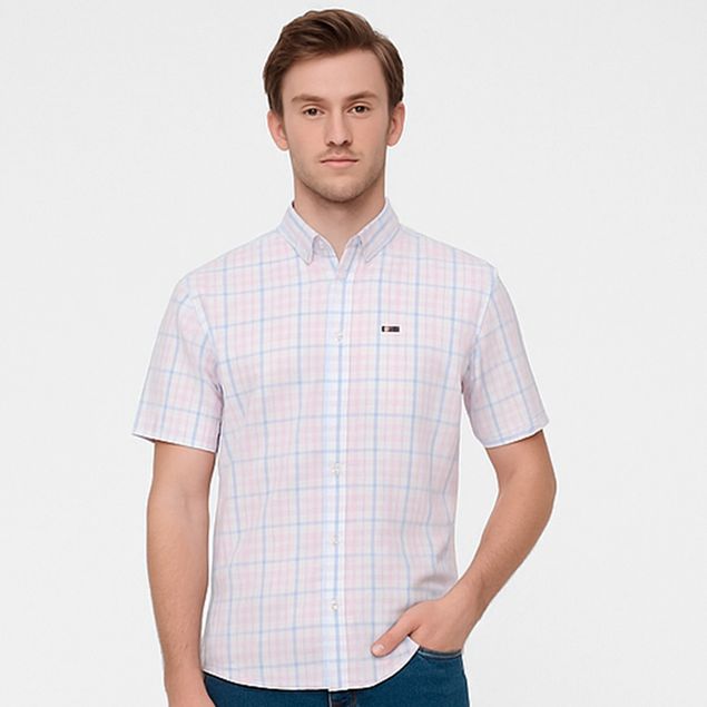 Camisa-Lee-Cuadros-Para-Hombre-112367770