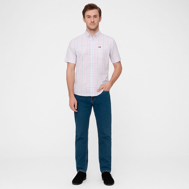 Camisa-Lee-Cuadros-Para-Hombre-112367770