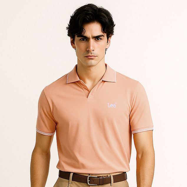 Polo-Lee-Manga-Corta-Para-Hombre-112373274