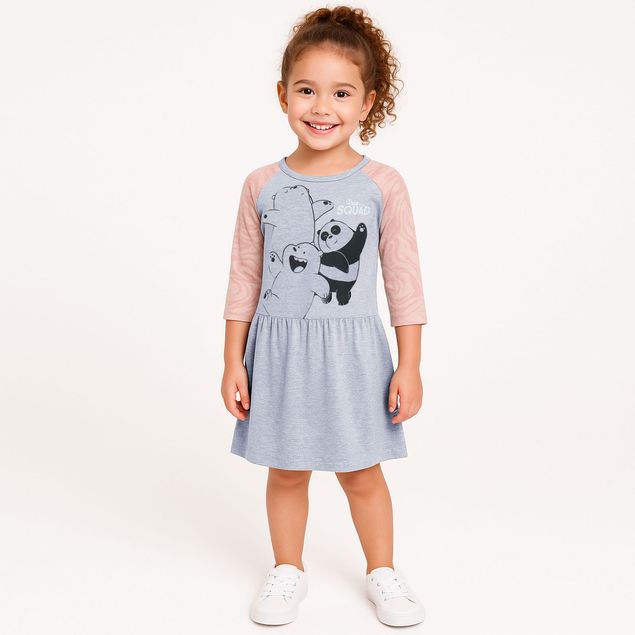 Vestido-Optima-Bears-Para-Niñas-831GM