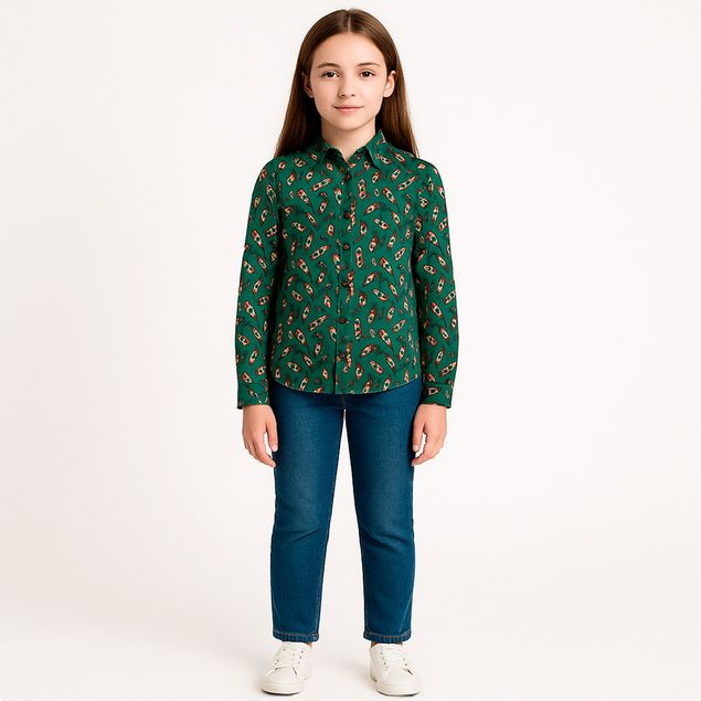 Blusa-Sd-Estampado-De-Plumas-Para-Niñas-BL55316