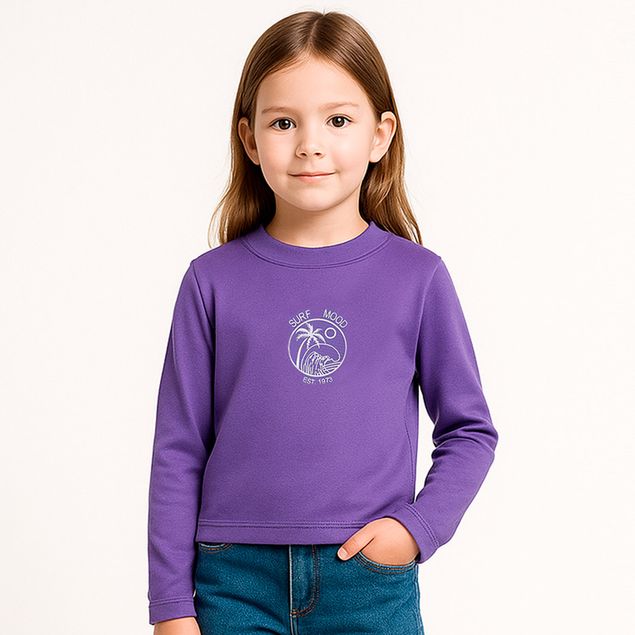 Traje-De-Baño-New-Berry-Playera-Para-Niñas-BI-689A