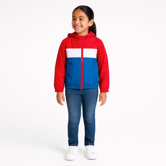 Rompevientos-Louise-Paris-Con-Franja-Para-Niñas-1203BG27BLU