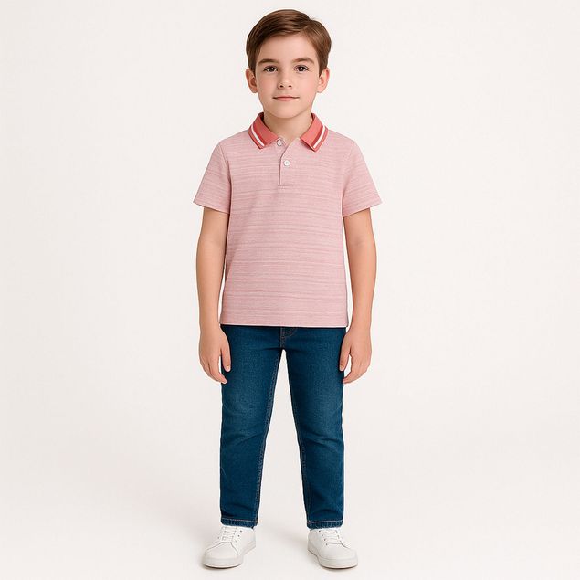 Polo-American-Fly-Con-Estampado-De-Rayas-Para-Niños-APE-09