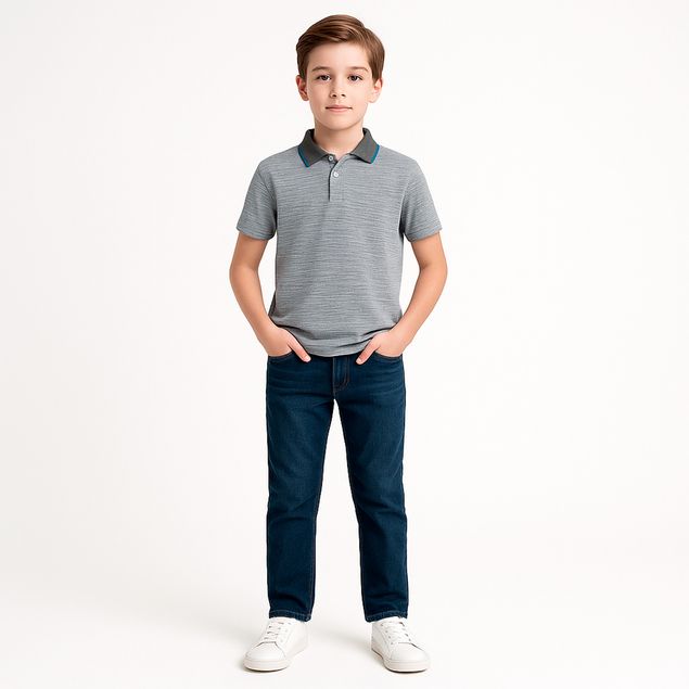 Playera-American-Fly-Polo-Punteada-Para-Niños-APE-35