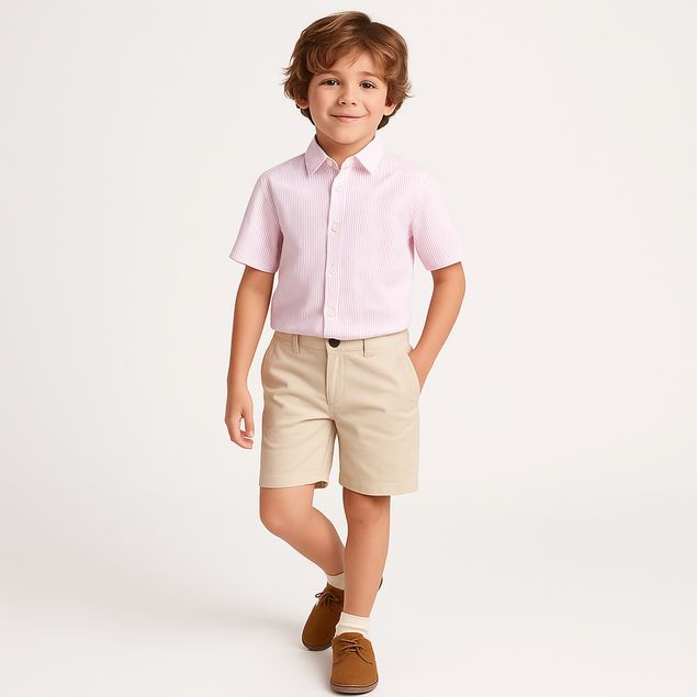 Camisa-Estivaneli-De-Rayas-Para-Niños-CVB-100980