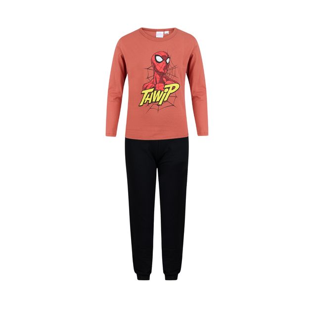 Conjunto-Pantalon-Y-Playera-Spider-Para-Niños-832BG