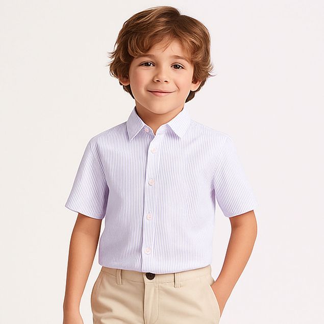 Camisa-Estivaneli-De-Rayas-Para-Niños-CVB-100982