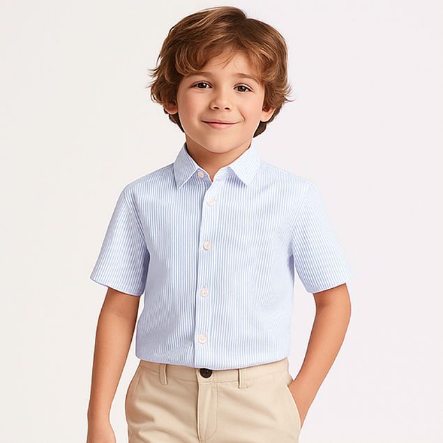 Camisa-Estivaneli-De-Rayas-Para-Niños-CVB-100981