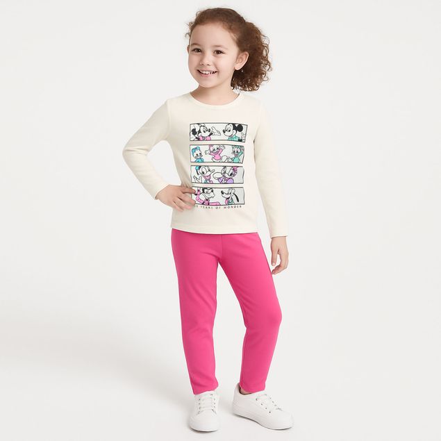 Set-Blusa-Optima-Minnie-Con-Pantalon-Para-Niñas-832TV