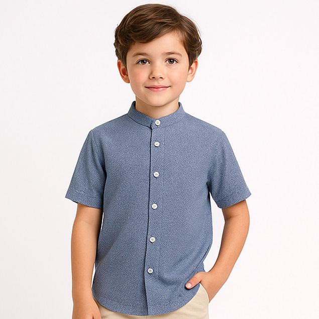 Camisa-Estivaneli-De-Puntos-Para-Niños-ZS-100825